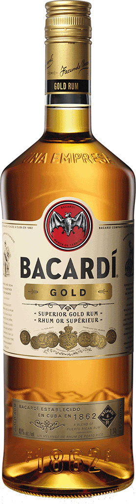 Bacardi Gold Rum 1 Litre                                                                        