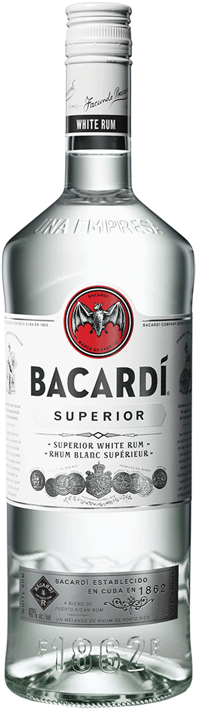 Bacardi Superior White Rum 1 Litre                                                               