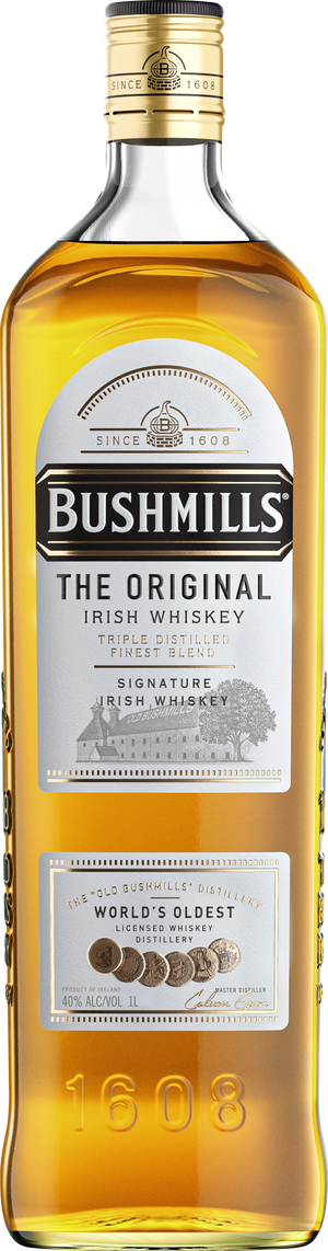 Bushmills Irish Whiskey 1 Litre                                                                