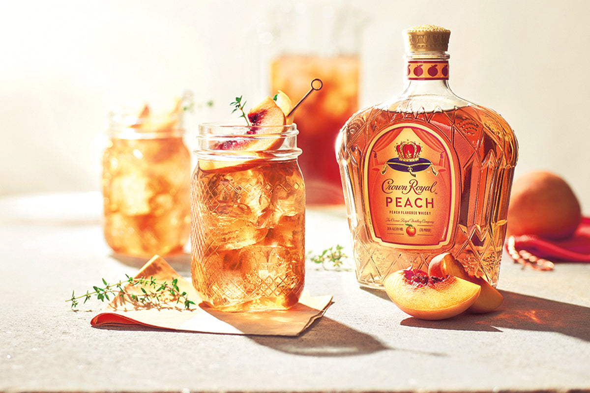 Crown Royal Peach Canadian Whisky 750ml – Emerson Duty Free