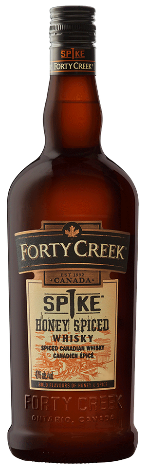 Forty Creek Spike Honey Spiced Canadian Whisky 750 ml                                                                           