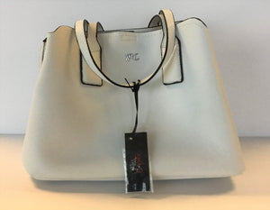 Handbag 00054 PVC White