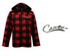 Jacket Mens Plaid Detach Hoody