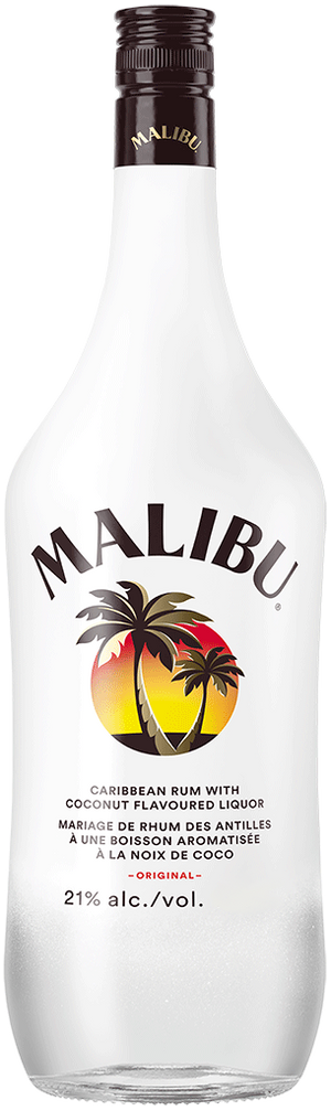 Malibu Tropical Coconut Rum 1 Litre                                                      