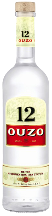 Ouzo 12 Liqueur 750 ml                                                                                 
