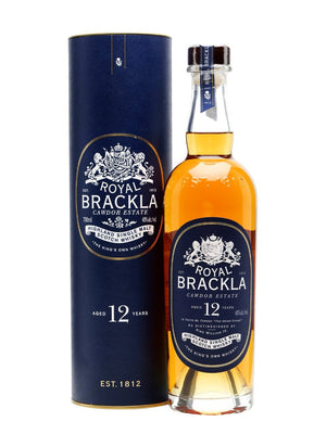 Royal Brackla 12 Year Highland Single Malt Scotch Whisky 1 Litre                                                