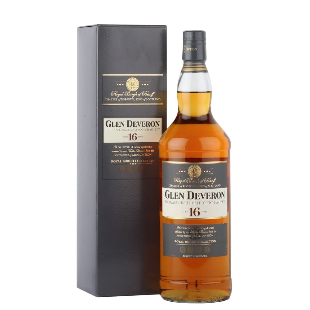 Glen Deveron 16 Year Scotch Whisky 1 Litre – Emerson Duty Free